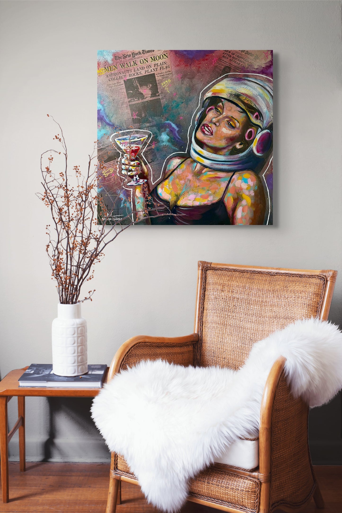 (WO)MAN ON THE MOON Prints