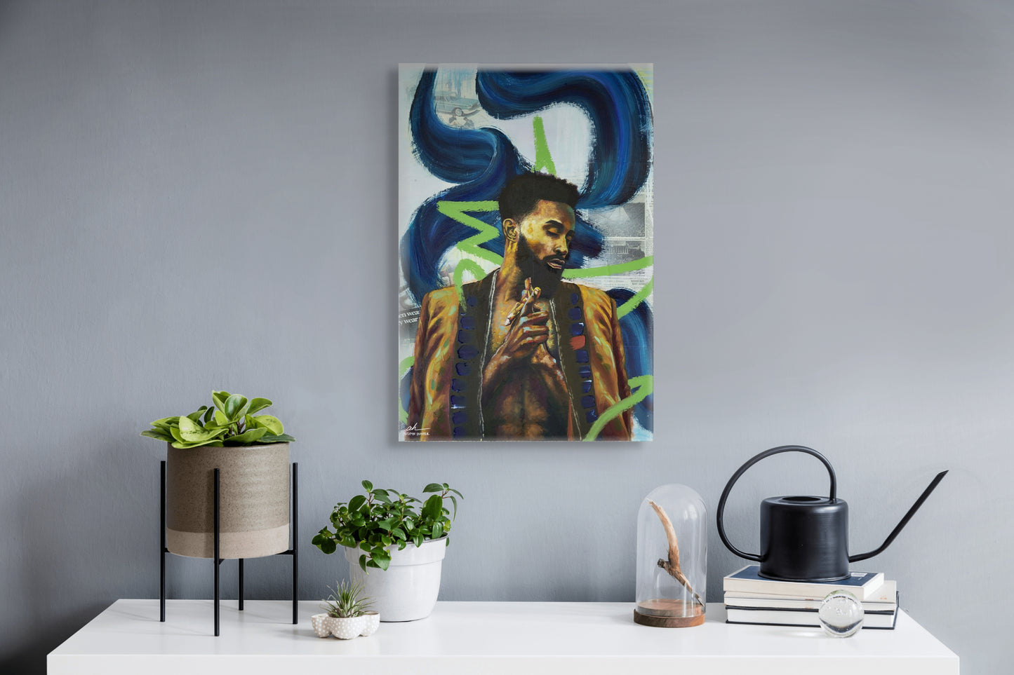 Waves of Resilience Canvas Print