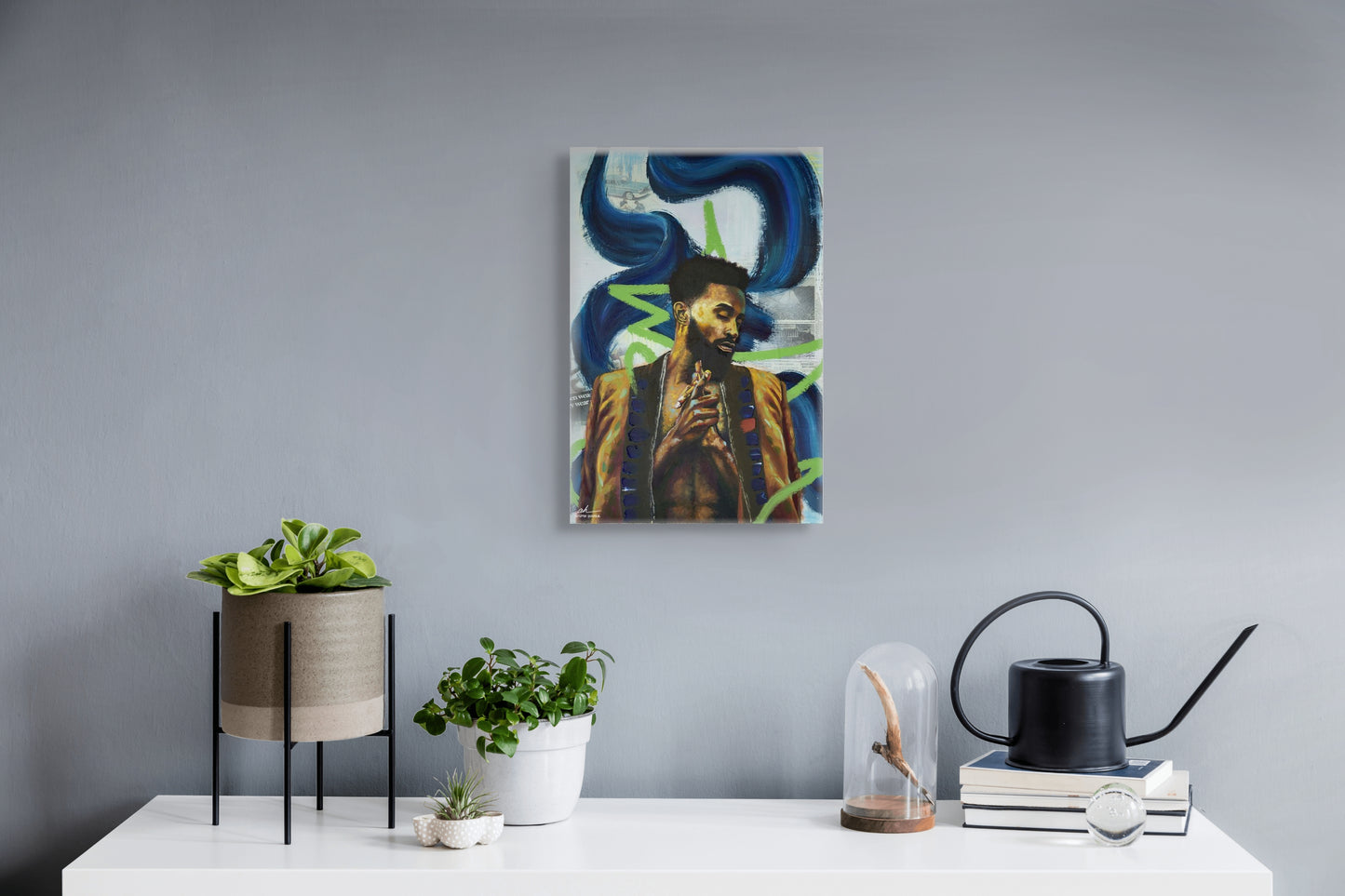 Waves of Resilience Canvas Print