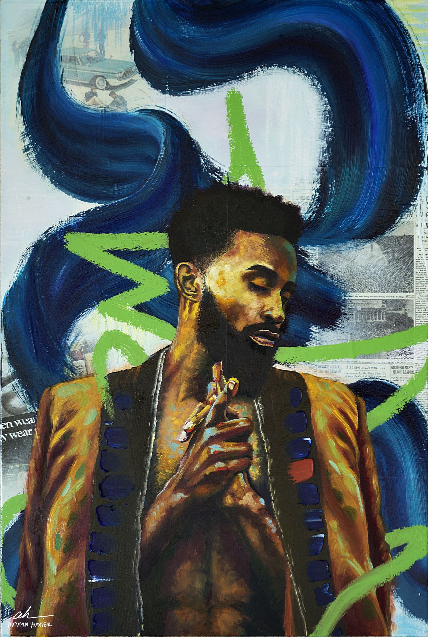 Waves of Resilience Canvas Print