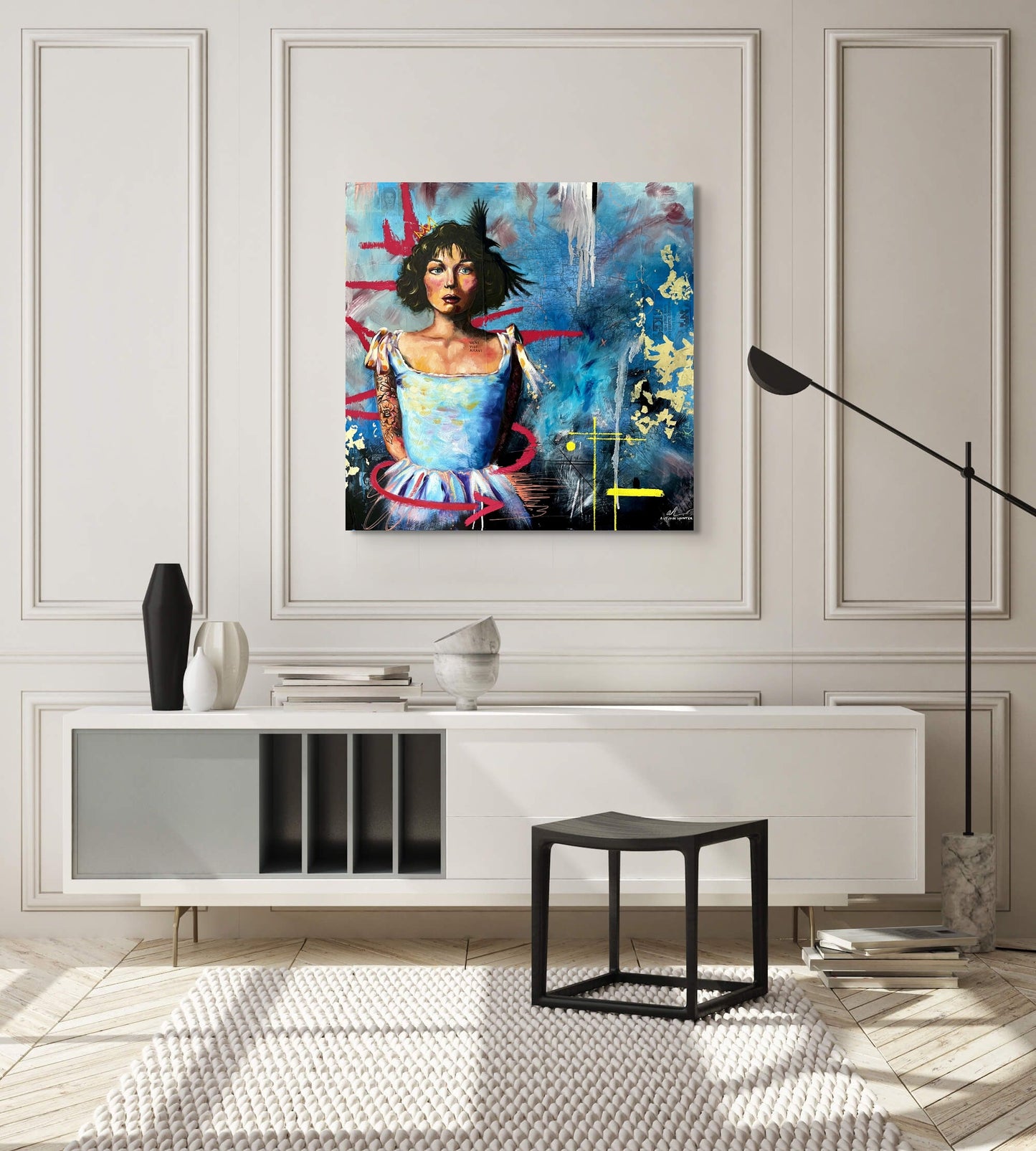 New World Canvas Print