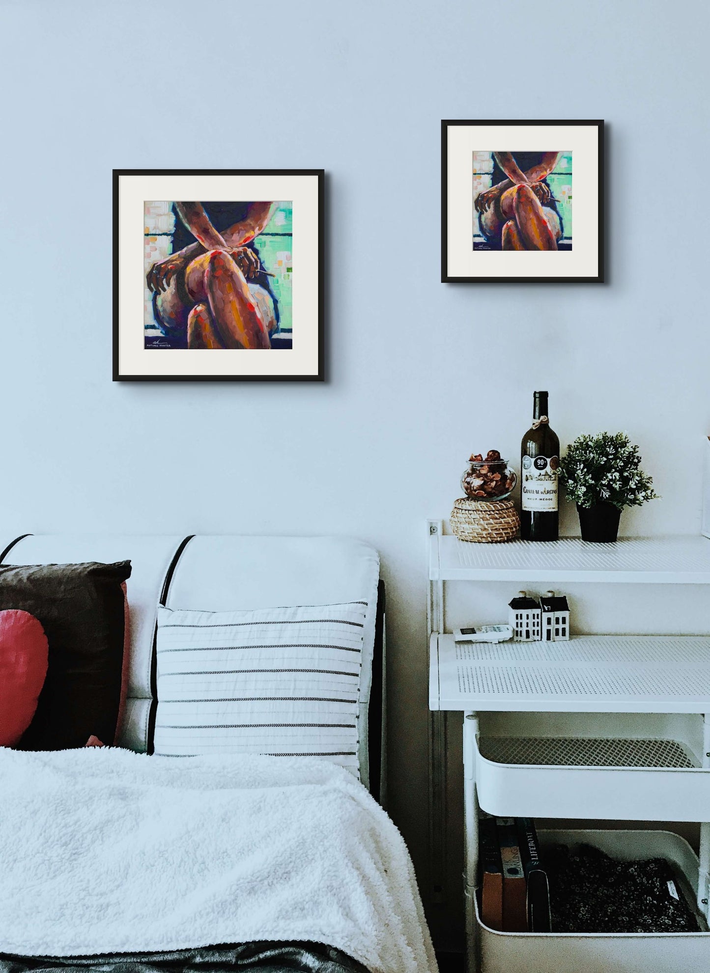 Smoke & A Hint of Chanel Print