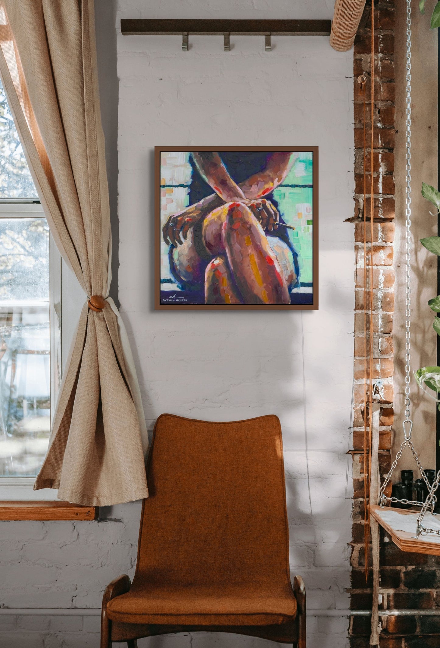 Smoke & A Hint of Chanel Print