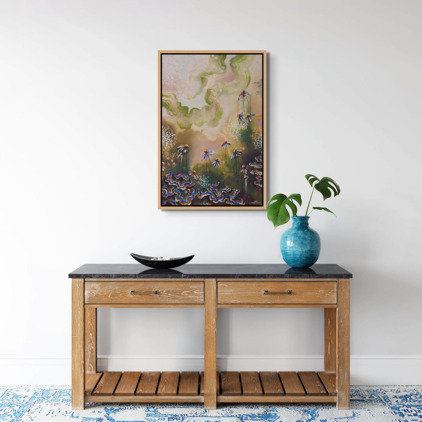 The Emerald Veil Print