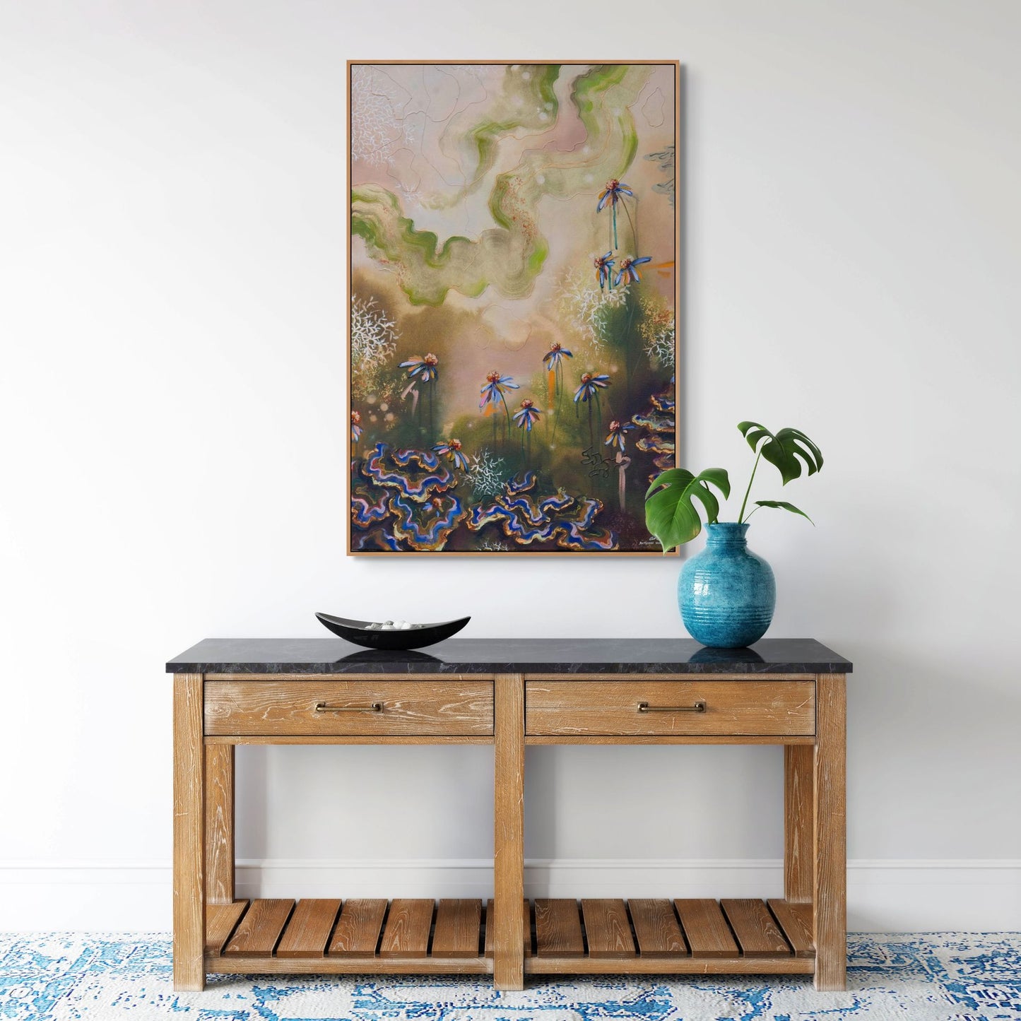 The Emerald Veil Print