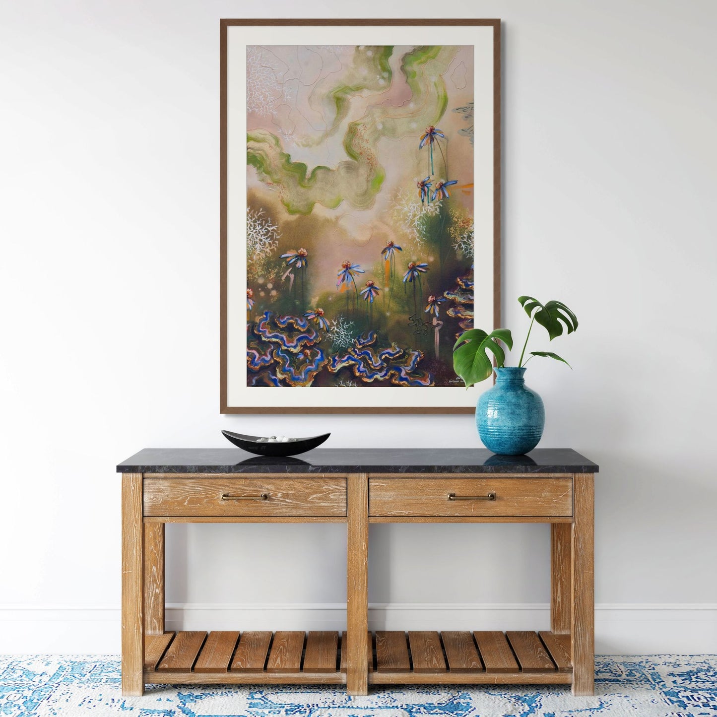 The Emerald Veil Print