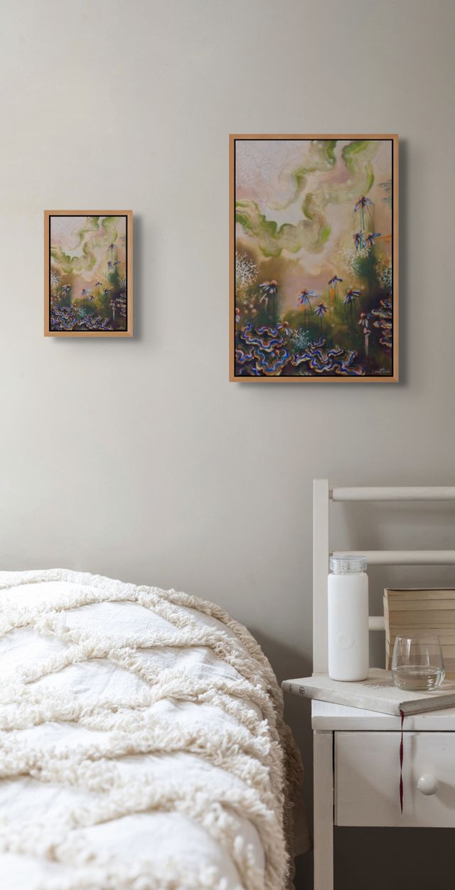 The Emerald Veil Print