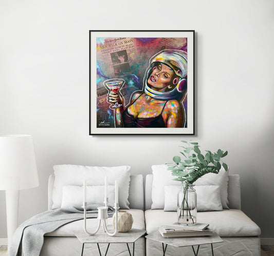 (WO)MAN ON THE MOON Prints