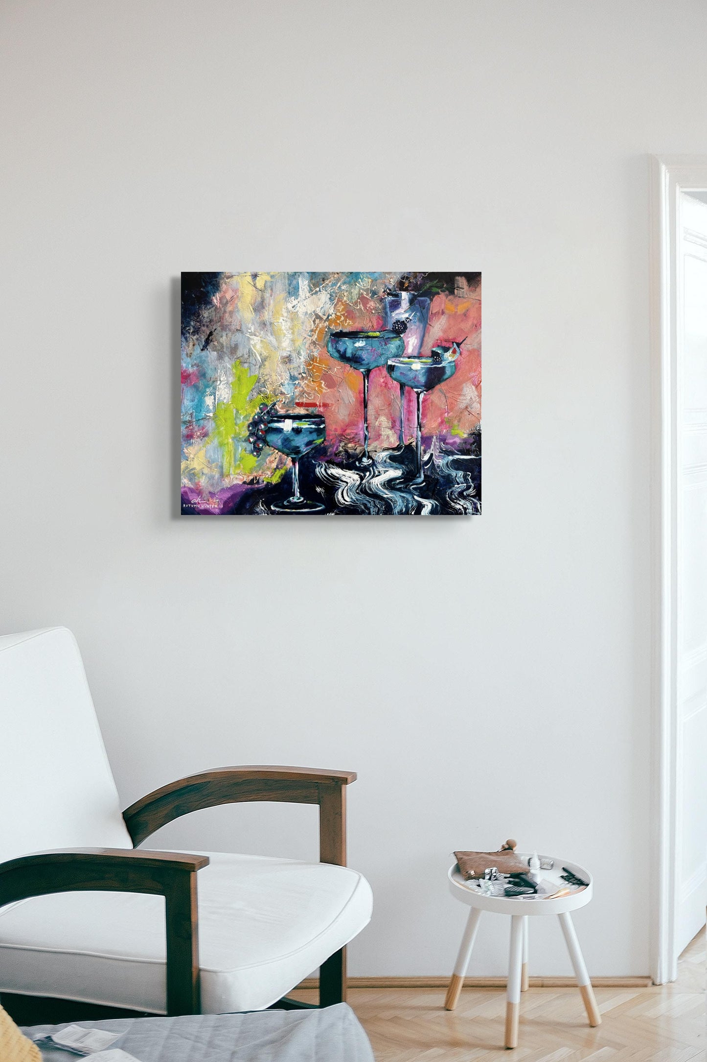 Technicolor Vision Canvas Print